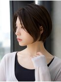 前髪長め大人ショートボブ20代30代40代【AIN.表参道】川原大地