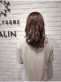 エドル　透け感ベージュ