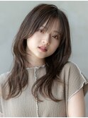 20代30代/大人かわいい/小顔ひし形/ウルフ/ミディアムレイヤー