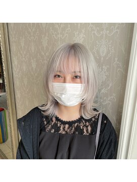 ヘアスタジオ アルス 御池店(hair Studio A.R.S) ホワイトウルフ #ウルフカット