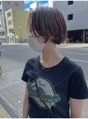 動かすショートボブ