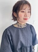 担当　竹橋/ウェーブパーマボブ