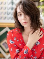 カバーヘア ブリス 志木南口駅前店(COVER HAIR bliss)&nbsp;★グレージュアッシュボブパーマくびれミディ20代30代40代★9