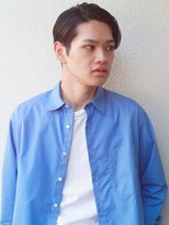 レジュアル(RESSUAL)&nbsp;スーツ短髪ツーブロック束感モテる黒髪シークレットパーマ流行