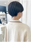 福山市美容室Caary人気似合わせカット刈り上げマッシュショート