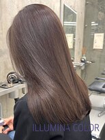 リアンヘアデザイン(Lian hair design) ブリーチなしでつくる透明感イルミナカラー/ベージュ/艶髪