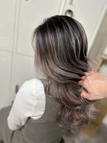 ラフ 難波店(LAFF) #セミディ#シアーカラー#ショートヘア#姫カット#ダークアッシュ