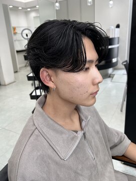 ネクスト 静岡店(NEXT) MEN'S HAIR カルマパーマ ダークアッシュ ニュアンスパーマ