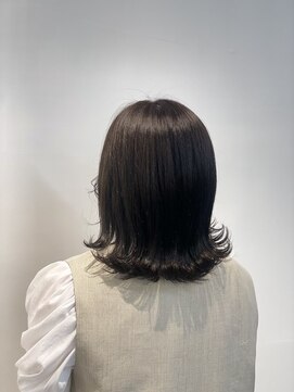 マティス 藤崎店(MATISSE) 綺麗めな外はねボブ。