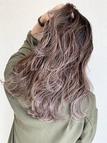 リード バイ ラグーン(LEAD by LAGOON)&nbsp;イヤリングカラーハイライトインナーカラーバレイヤージュ