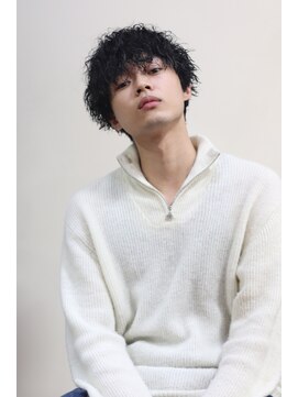 ブークル(boucle) ツイストスパイラル重めマッシュ