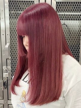 ウィコ 新宿(WICO) チェリーレッド[新宿駅/こなれミディ/ウェーブパーマ]