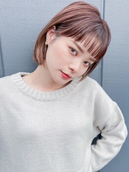 ヴォイスヘア(voice hair)の写真/毛先まで自然な雰囲気の縮毛矯正。酸性ストレートやクセ毛解消メニューも取り揃えております！