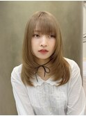 加藤【高円寺】レイヤーカット/セミロング/内巻き/フルバング