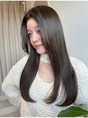 (縮毛矯正/髪質改善/ロングヘア/前髪/韓国レイヤー/小顔)