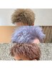 【新規】メンズカット+ダブルカラー￥9900[シャンプー/ヘアセット/眉カット込]