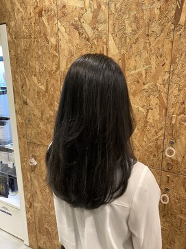 ヘアデザイン プティパ(Hair Design petit-pas) 黒染めじゃない暗染め