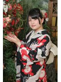 成人式前撮りヘアセット