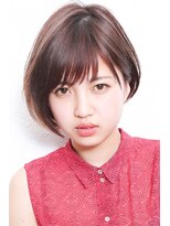 モニカ 西宮北口(Monica) 前下がりボブ・ 内巻きワンカール・ ボブショート・暗髪