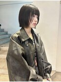 韓国レイヤーボブ顔周りカット前髪吉祥寺《宮坂》
