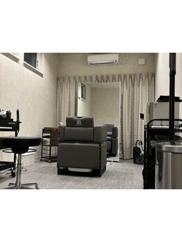 【全部屋個室】周りの目を気にしないリラックスできる空間と、カウンセリングのしやすさ◎