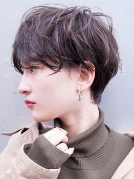 アリス(Alice)の写真/【たまプラーザ徒歩３分】大人ショートなら<Alice>髪質・骨格・生えグセを見極め旬ヘアを似合わせます◎