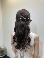 ヘアコレクション アンジュ(Hair collection Unge)&nbsp;ハーフアップ