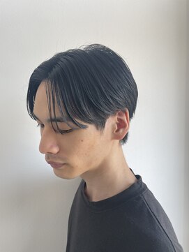ビーヒアナウ N゜02 金沢鞍月店(BE HERE NOW) クラシカルショート韓国ヘアカルマパーマセンターパート