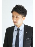 ツーブロックショート