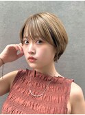 ●杉浦くびれヘア/アプリコットオレンジ/ショート/韓国12