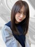 【ATSUYA指名】カット+ケアカラー+美髪縮毛矯正+髪質改善HITA TR