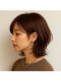 美フォルム　ミディアムボブ　20代 30代 40代 50代 60代　学割