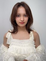 ベル 銀座5丁目店(Belle)&nbsp;センターパートのミディアムくびれレイヤー【銀座】