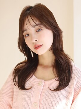 アース 湘南台店(HAIR&MAKE EARTH) ふんわりロングレイヤー[湘南台/髪質改善/縮毛矯正/白髪ぼかし]