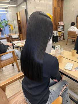 マジコ 表参道(Magico) Ribbon Straight×艶感美容液care【表参道/縮毛矯正】