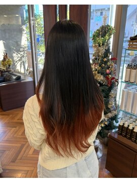 ルシア(LUCIA) グラデーションカラーレッド