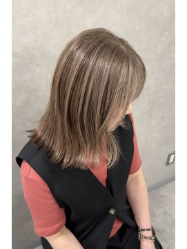 レディアル 大宮(REDEAL ope.) 【ハイライト】ベージュハイライトバレイヤージュ