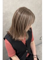 レディアル 大宮(REDEAL ope.) 【ハイライト】ベージュハイライトバレイヤージュ