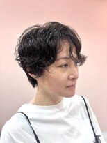 ルーム シンサイバシ(room shinsaibashi) 【room心斎橋/竹田鈴花】ハンサムショート × パーマスタイル