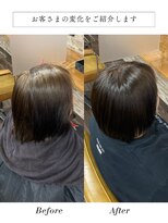 ボタニカ(BOTANICA)&nbsp;【白髪染め専門店】ボタニカルカラーで艶やかなリタッチ/鳥取市