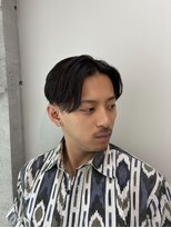 プール(pour.) 毛流れセンターパート