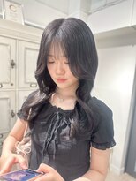 ラファンジュ ヘアー(Rohange hair)&nbsp;暗髪/韓国ヘア/シースルーバング/艶カラー