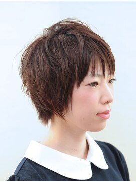 クレミア ヘアーアンドフェイス(cremia Hair×Face) 【cremia】甘カラ愛されショート~ツヤ髪