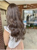 グレージュ×ロング【R's hair yasu】