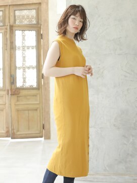 フミ(Fumi) フェザー質感で軽やかボブvol.2