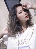 【M.SLASH】大人フェミニンウェーブパーマ/くすみカラー