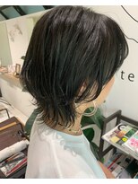 テトテヘアー(tetote hair) ミディアム×ウルフレイヤー