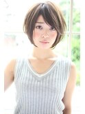 【to/na】宮崎えりな 20代30代40代50代ひし形ハンサムショート