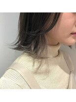 アリーズ シブヤ(ALLYS shibuya)&nbsp;インナーカラーエクステ ハイライト 耳かけ レイヤーカット