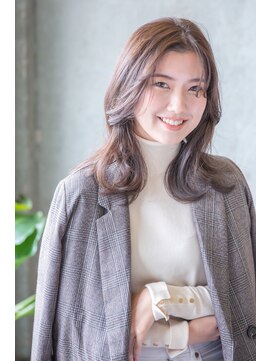 ナナナ パレナ 大津膳所店(nanana parena) 小顔カット☆韓国風大人マロンベージュカラー!